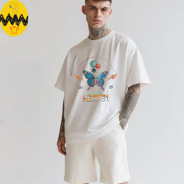 Official Just Like Heaven Celestial Butterfly Lineup shirt