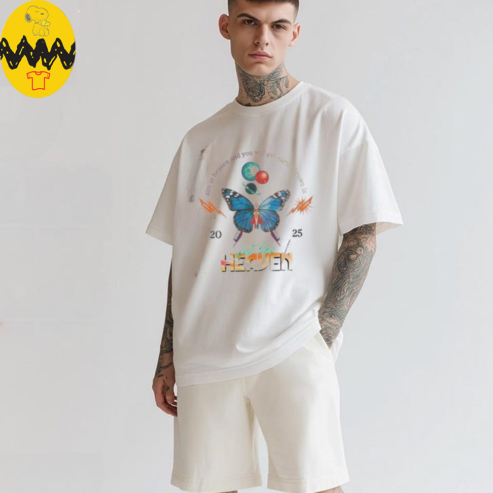 Official Just Like Heaven Celestial Butterfly Lineup shirt Official Just Like Heaven Celestial Butterfly Lineup shirt