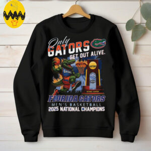 Official Only Gators Get Out Alive Florida Gators 2025 National Champions Shirt