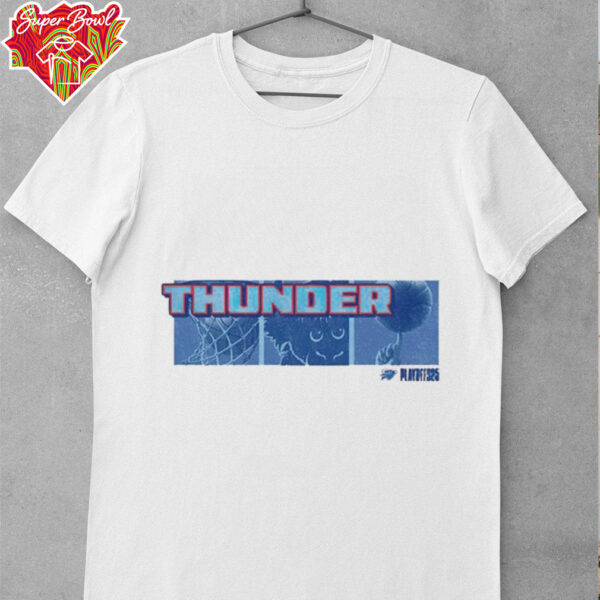Oklahoma City Thunder 2025 Playoff Rumble the Bison shirt