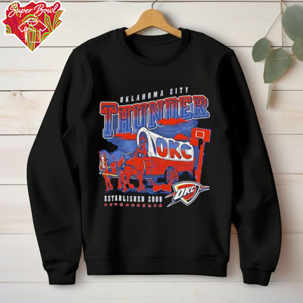 Oklahoma City Thunder Basketball est 2008 vintage shirt Oklahoma City Thunder Basketball est 2008 vintage shirt