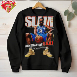 Oklahoma City Thunder Shai Gilgeous Alexander SLAM 2025 Cover shirt