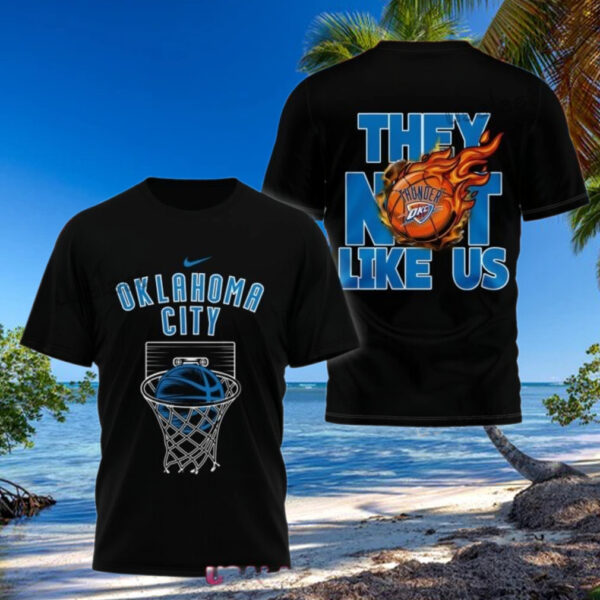 Oklahoma City Thunder They Not Like Us T Shirt Presents For Baseball Lovers
