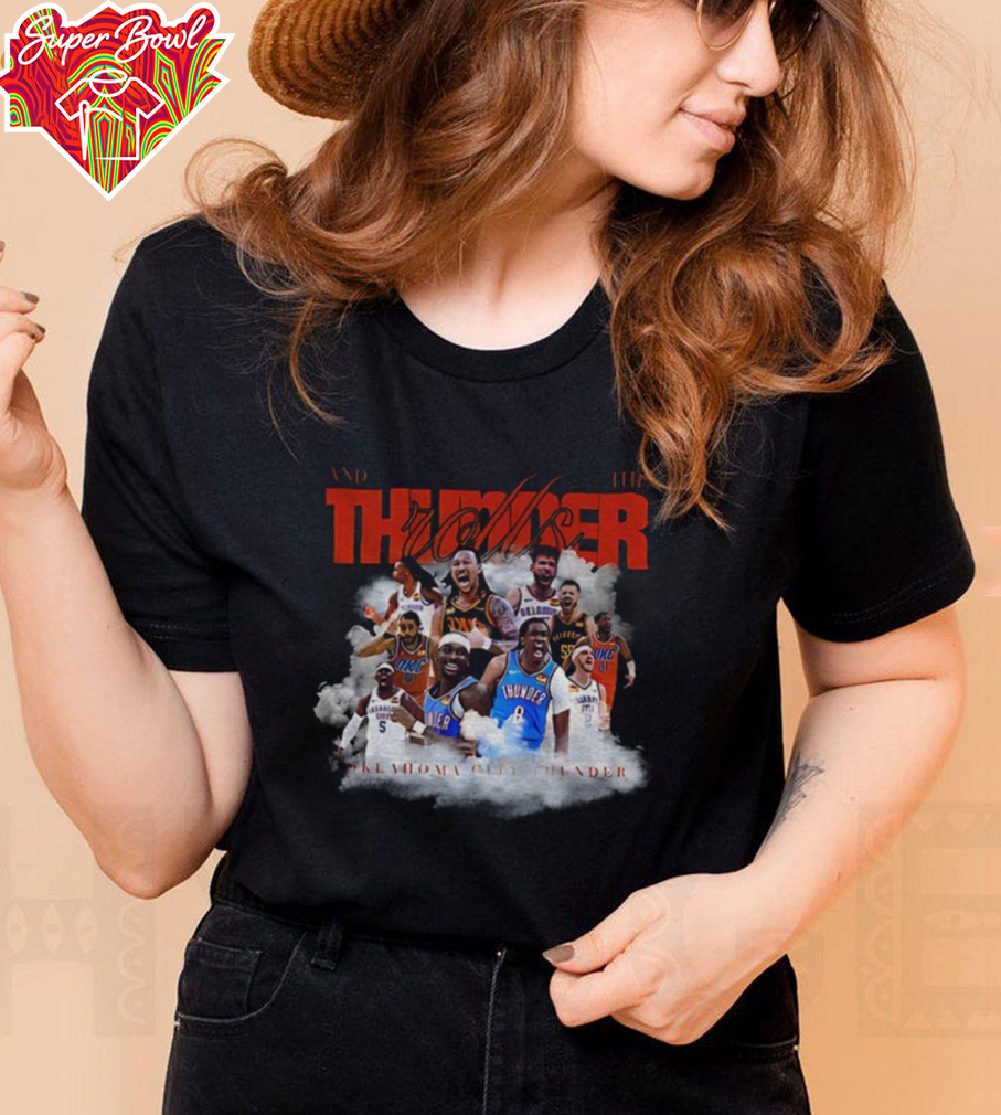 Oklahoma City Thunder and the Thunder Rolls graphic shirt Oklahoma City Thunder and the Thunder Rolls graphic shirt
