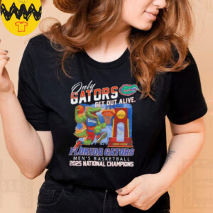 Only Gators Get Out Alive Florida Gators 2025 National Champions shirt