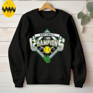 Oregon Ducks 2025 Big Ten Softball Regular Season Champions T Shirt