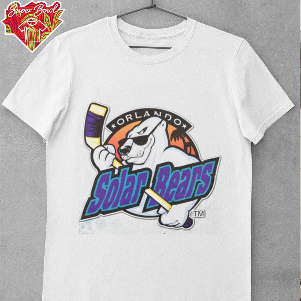 Orlando Solar Bears Hockey Team T Shirt Orlando Solar Bears Hockey Team T Shirt