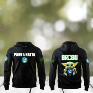 Parramatta Eels x Grogu Star Wars 2025 Hoodie