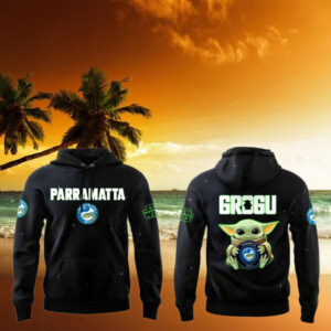 Parramatta Eels x Grogu Star Wars 2025 Hoodie
