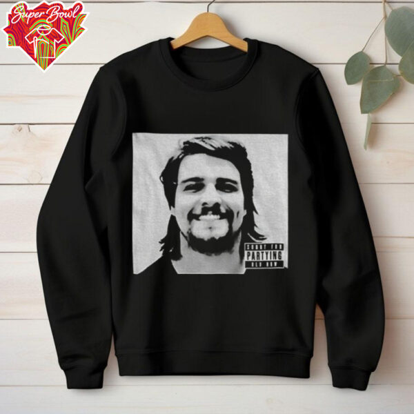 Party Boy Gavin Sorry For Partying Old Now shirt