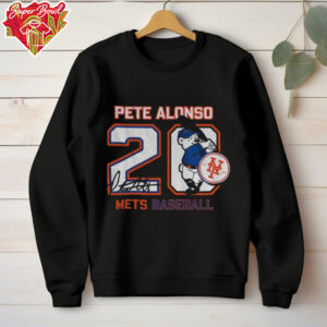 Pete Alonso 20 New York Mets Baseball signature shirt