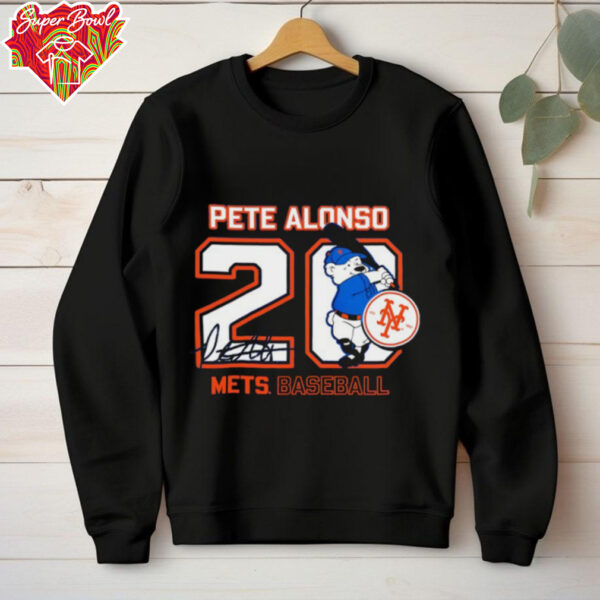 Pete Alonso #20 New York Mets Baseball signature shirt