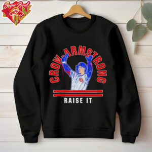 Pete Crow Armstrong raise it shirt