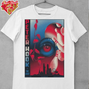 Peter hook and the light 5 25 2025 las vegas nv shirt
