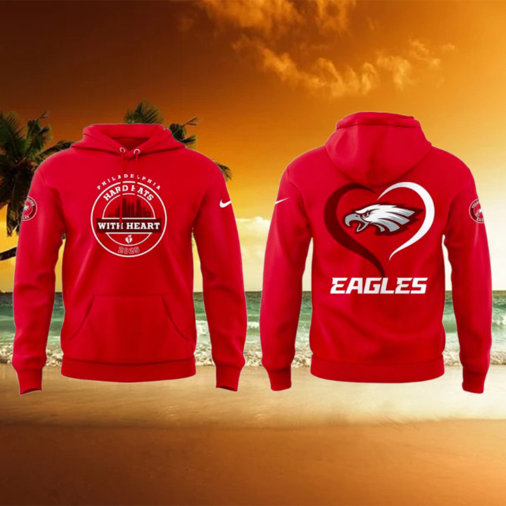 Philadelphia Eagles Hard Hats With Heart 2025 Special Hoodie Philadelphia Eagles Hard Hats With Heart 2025 Special Hoodie
