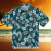 Philadelphia Eagles Tropical Floral Summer Hawaiian Shirt