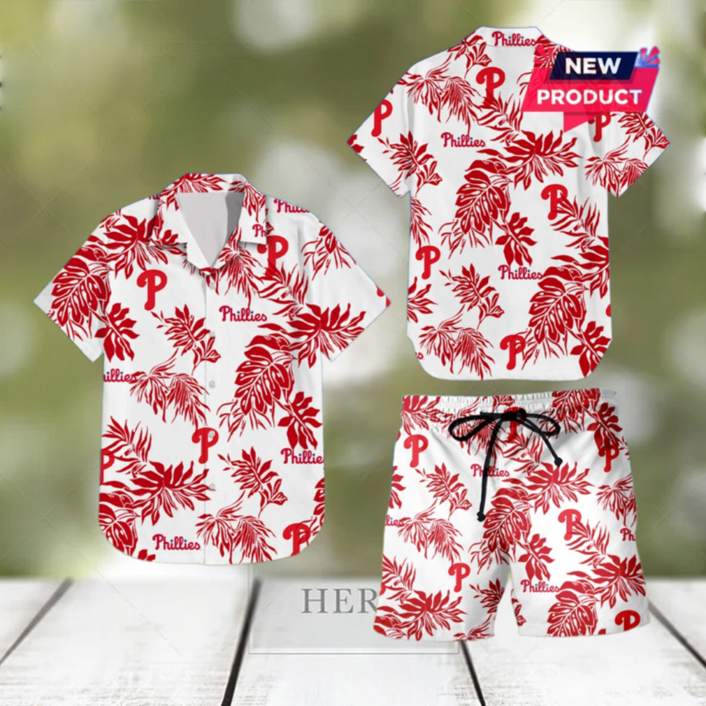 Philadelphia Phillies Beach Outfit Hawaiian Shirt Philadelphia Phillies Beach Outfit Hawaiian Shirt