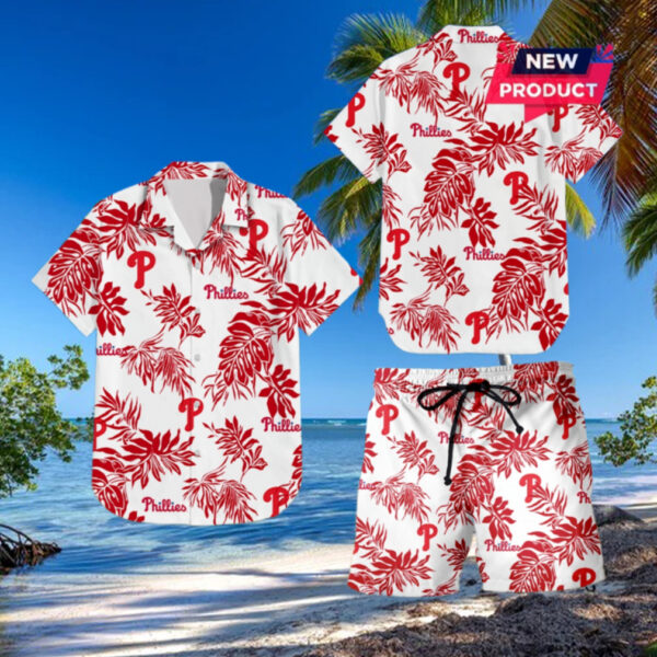 Philadelphia Phillies Beach Outfit Hawaiian Shirt