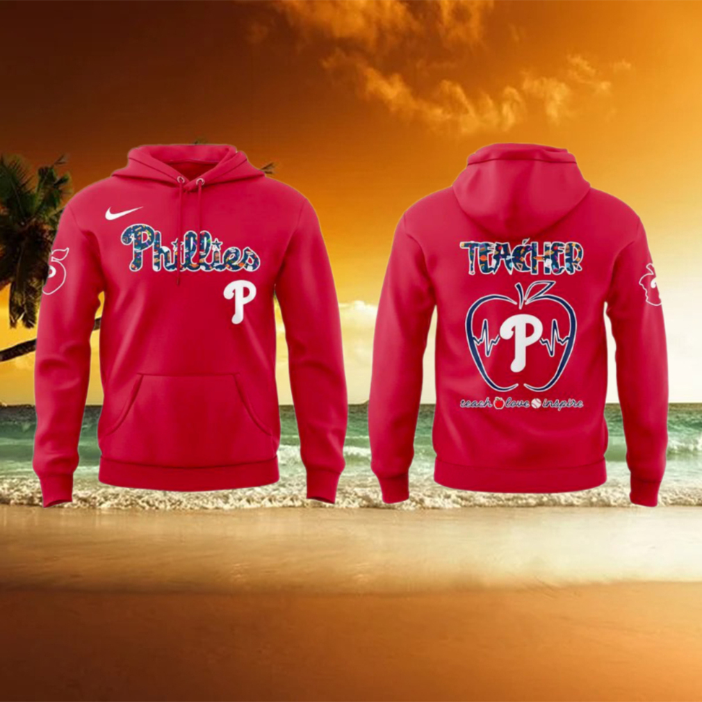 Philadelphia Phillies Teacher Appreciation Day 2025 Hoodie Philadelphia Phillies Teacher Appreciation Day 2025 Hoodie