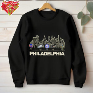 Philadelphia Sports History City of Champions shirt