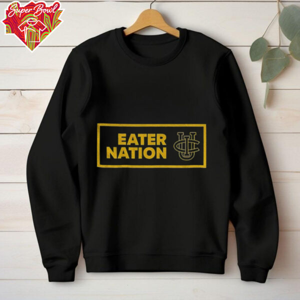 Princess Kalina wearing UCI Eater Nation shirt