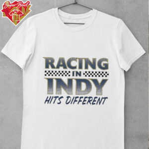 Racing in Indy hits different Indiana Pacers basketball shirt