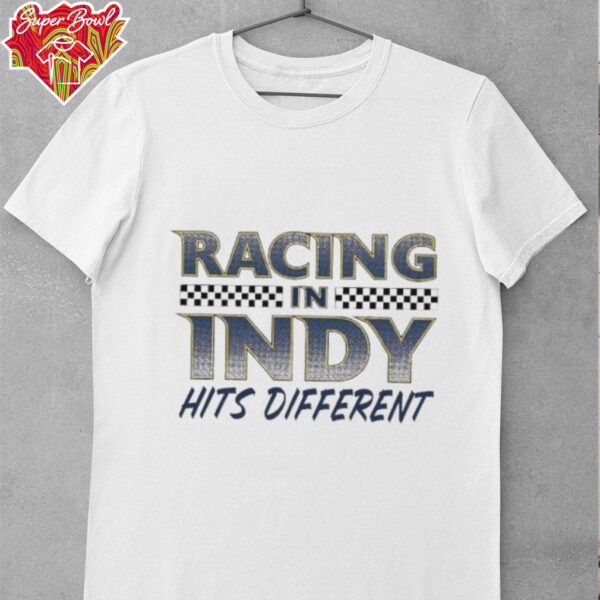 Racing in Indy hits different Indiana Pacers basketball shirt