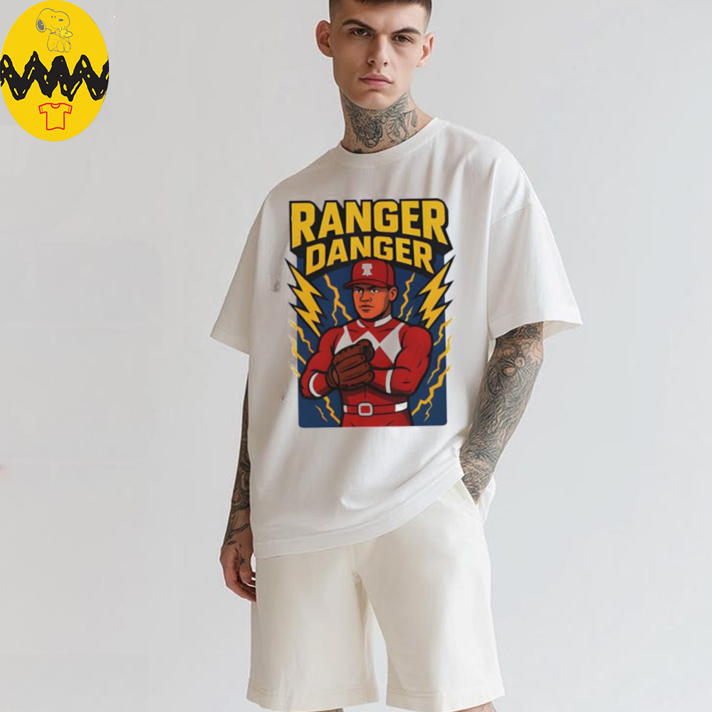 Ranger Danger Phillies baseball shirt Ranger Danger Phillies baseball shirt