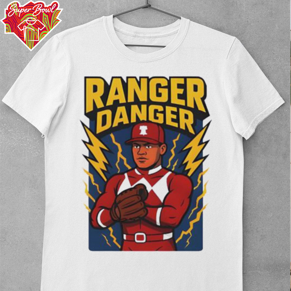Ranger Danger Phillies baseball shirt Ranger Danger Phillies baseball shirt
