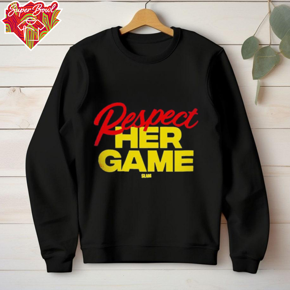 Respect her game Indiana Fever shirt Respect her game Indiana Fever shirt