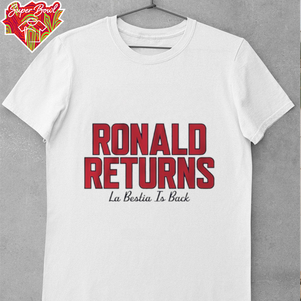 Ronald Acuña Jr. La Bestia is back shirt Ronald Acuña Jr. La Bestia is back shirt