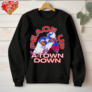 Ronald Acuña Jr. The Grenade peace up a town down signature shirt