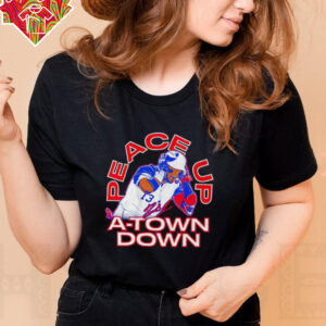 Ronald Acuña Jr. The Grenade peace up a town down signature shirt