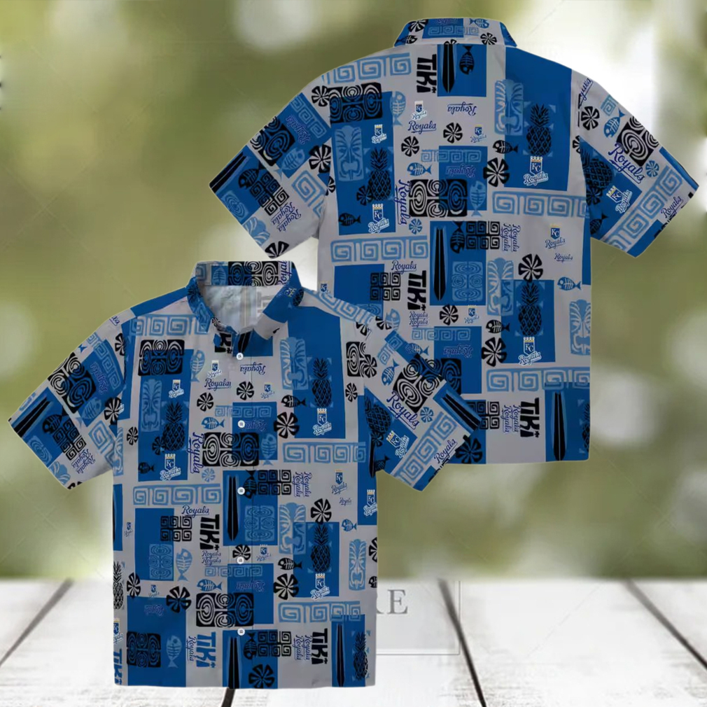 Royal Blue Kansas City Royals Tribal Symbols Hawaiian Shirt Men’s Casual Outfit Royal Blue Kansas City Royals Tribal Symbols Hawaiian Shirt Men’s Casual Outfit
