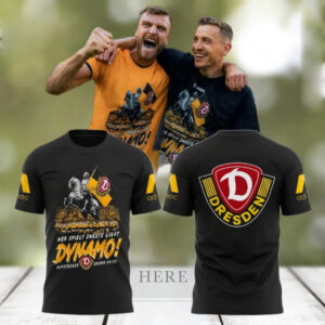 SG Dynamo Dresden Wer Spielt Zweete Liga 2025 T Shirt