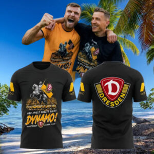 SG Dynamo Dresden Wer Spielt Zweete Liga 2025 T Shirt