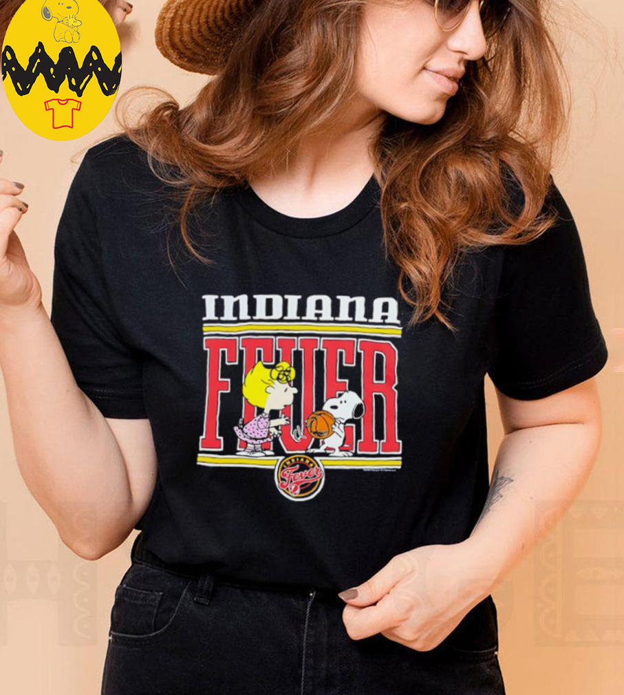 Sally Brown and Snoopy Indiana Fever basketball 2025 shirt Sally Brown and Snoopy Indiana Fever basketball 2025 shirt
