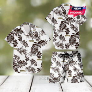 San Diego Padres Beach Outfit Hawaiian Shirt
