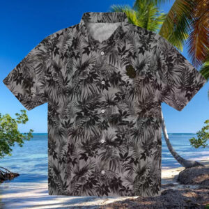 San Diego Padres Brown Tropical Hawaiian Shirt Leafy Print for MLB Game Days