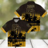 San Diego Padres Hawaiian Shirt for Men   Sunset Theme Summer Gift