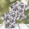 San Diego Padres Hibiscus Palm Leaves Hawaiian Shirt   Summer Beach Outfit for MLB Fans