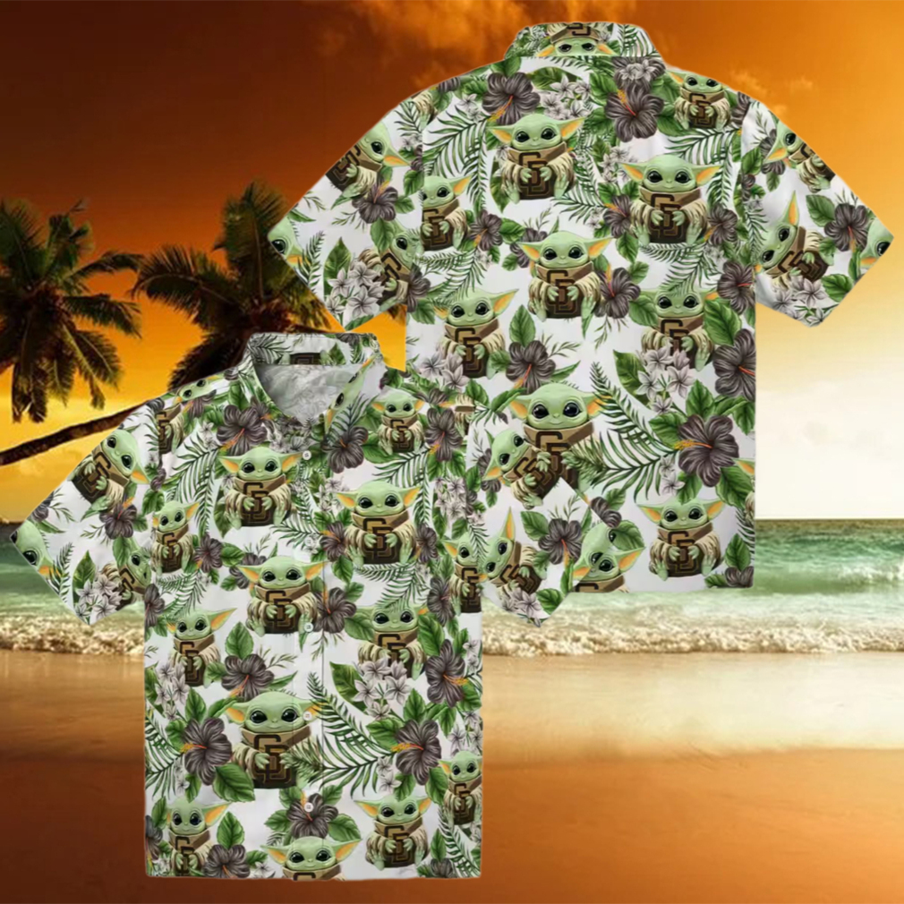 San Diego Padres Yoda Green Hawaiian Shirt Tropical MLB Fan Gear for Beach & Summer Parties San Diego Padres Yoda Green Hawaiian Shirt Tropical MLB Fan Gear for Beach & Summer Parties