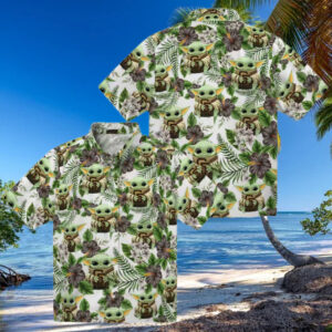 San Diego Padres Yoda Green Hawaiian Shirt Tropical MLB Fan Gear for Beach & Summer Parties