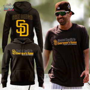 San Diego Padres x Mental Health Awareness Month 2025 Hoodie