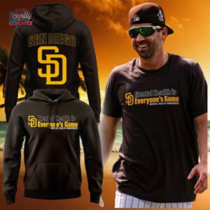 San Diego Padres x Mental Health Awareness Month 2025 Hoodie