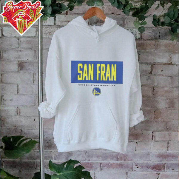San Fran NBA basketball Golden State Warriors crossbar shirt