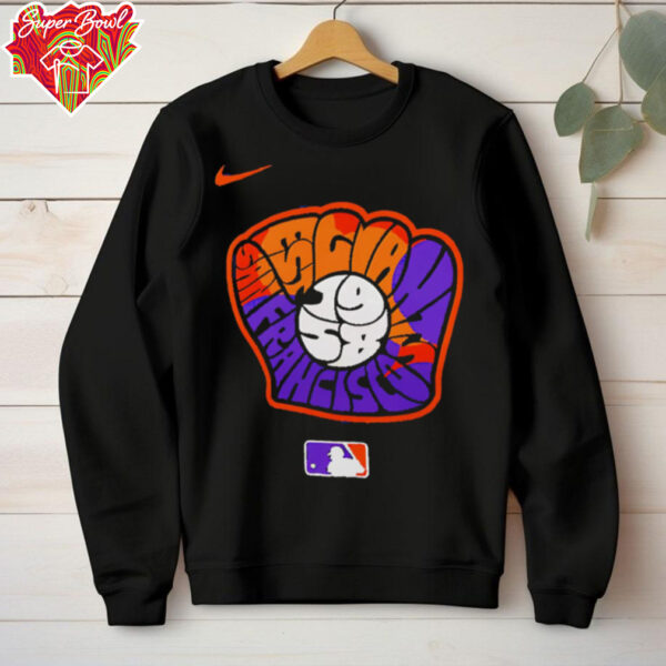San Francisco Giants Nike Anthracite 2025 City Connect Special shirt