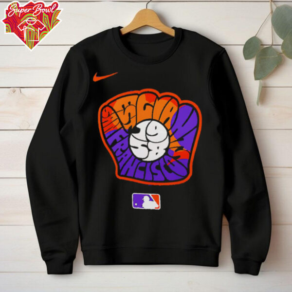 San Francisco Giants Nike Anthracite 2025 City Connect Special shirt