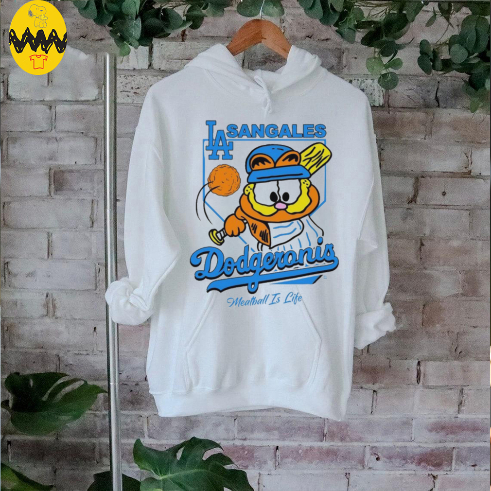 Sangales Los Angeles Dodgers Dodgeronis Meatball Is Like T shirts Sangales Los Angeles Dodgers Dodgeronis Meatball Is Like T shirts
