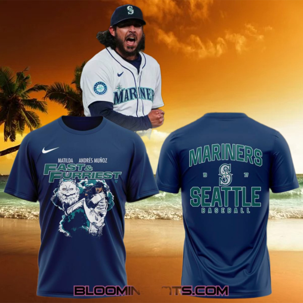 Seattle Mariners “Fast & Furriest” 2025 Limited Edition Shirt Seattle Mariners “Fast & Furriest” 2025 Limited Edition Shirt